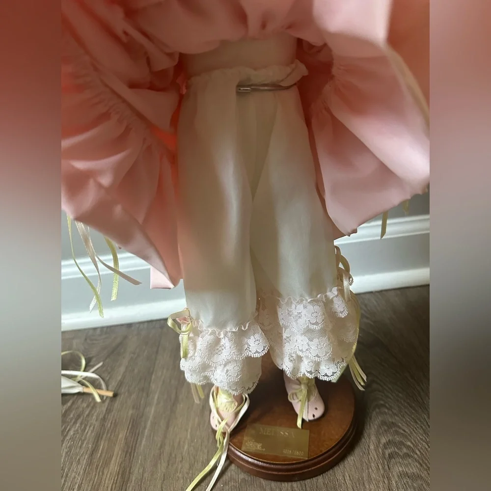 Vintage Heritage House Limited Edition Musical “Melissa” Porcelain Doll